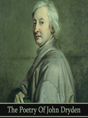 cover image of The Poetry of John Dryden